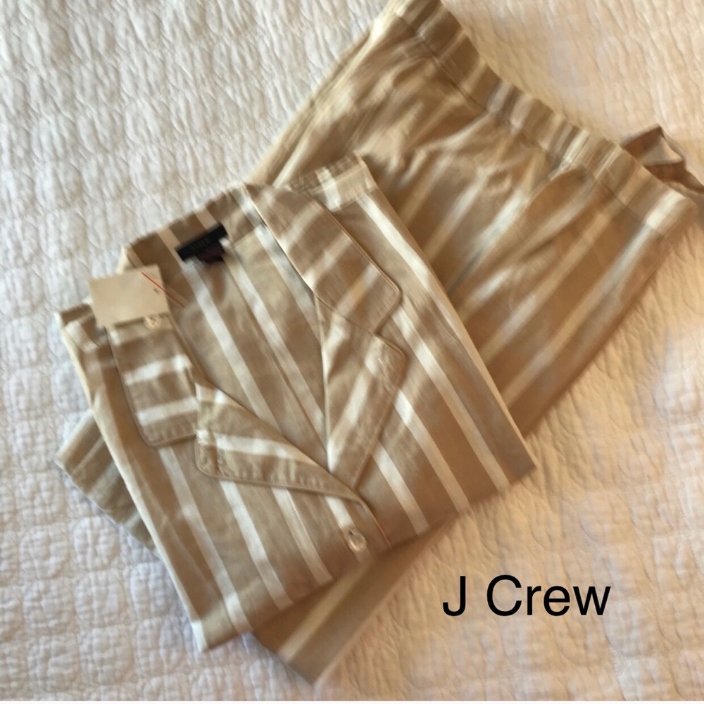 LOWEST 🌺J Crew pj set / 💯 % Cotton ☁️☁️